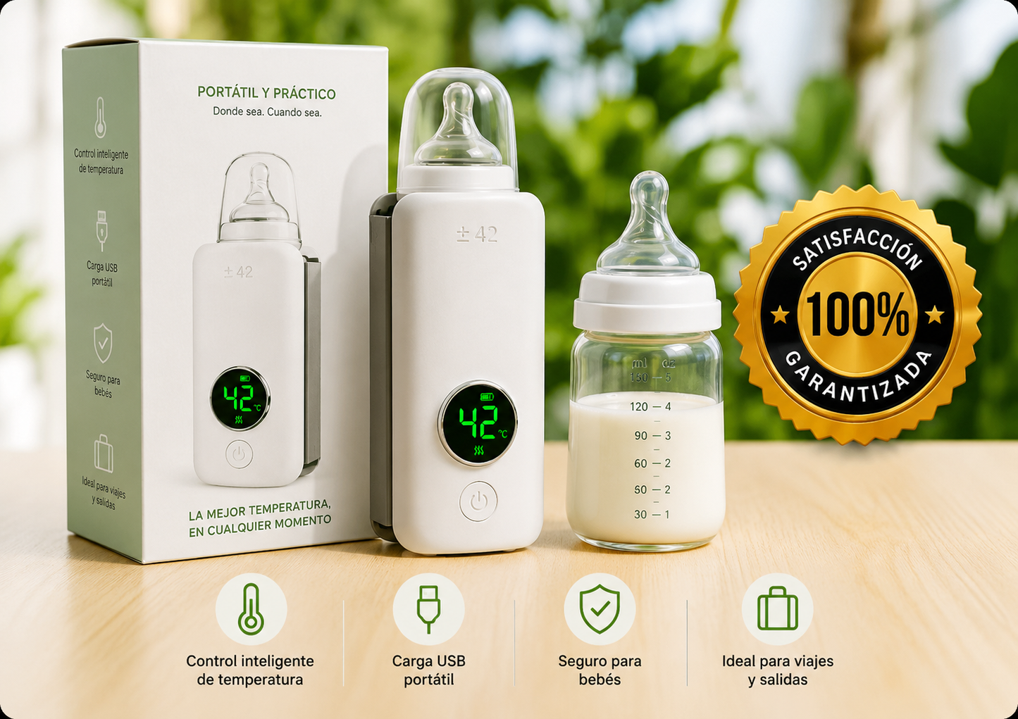 🍼 CALENTADOR PORTÁTIL DE BIBERONES