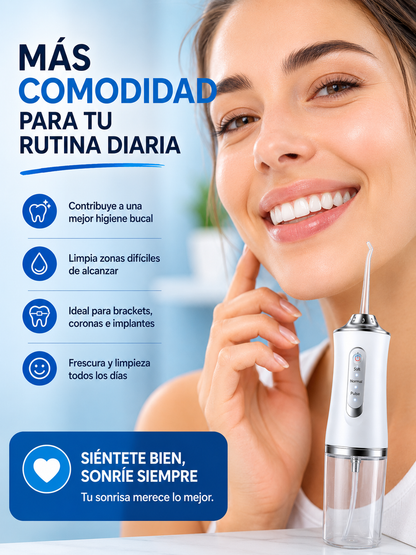 Irrigador Oral Portátil Recargable