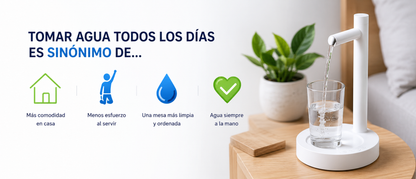 Dispensador de agua inteligente